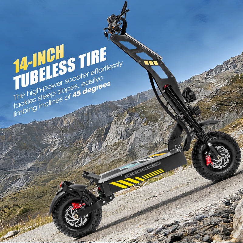 Powerful Climbing Ability · Conquer 45° Slopes