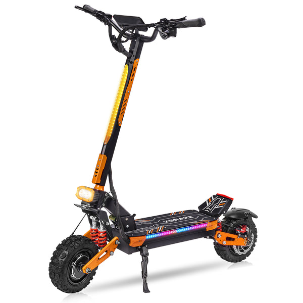 ZSNAKE Z36 --- Cool Fat Tire Electric Scooter with Dual Motors, Balance Master for All Terrain