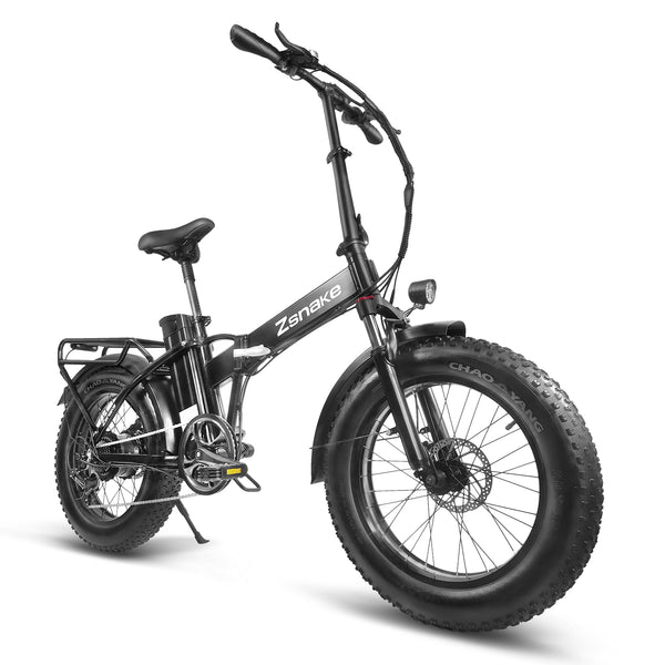 ZSNAKE Z205 - 20" Fat Tire Foldable E-Bike with 500W Motor, Best Electric Bike 2025