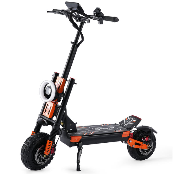 EFGBIKE ES09 --- Heavy Duty Electric Scooter with Ultra-Long Range, Rugged Design for Off-Road Riding