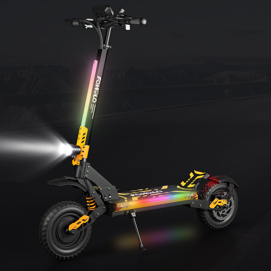 FOHOLO F15 --- The Most Versatile All-Terrain Fast Electric Scooter, Agile Performer for Commute & Off-Road Journeys