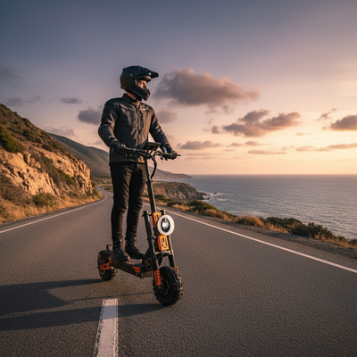 long range electric scooter