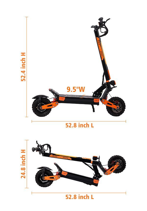 ZSNAKE Z36 Fat Tire Electric Scooter 5600W | TopRiding